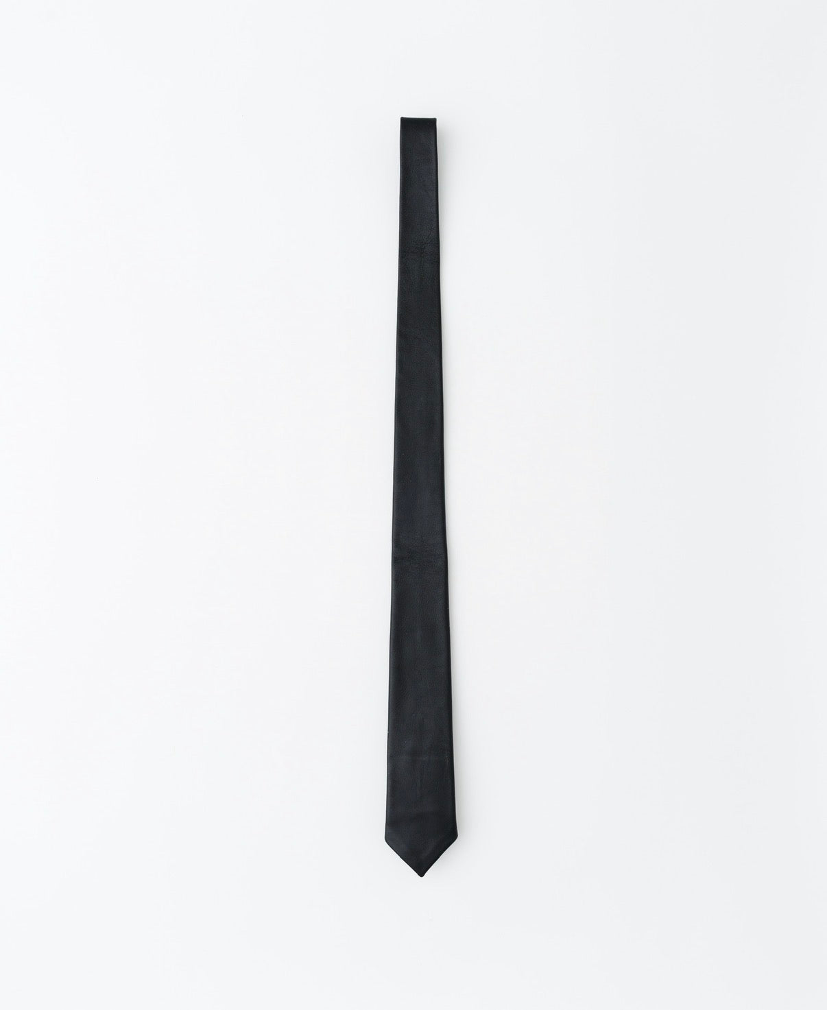 Black Leather Tie