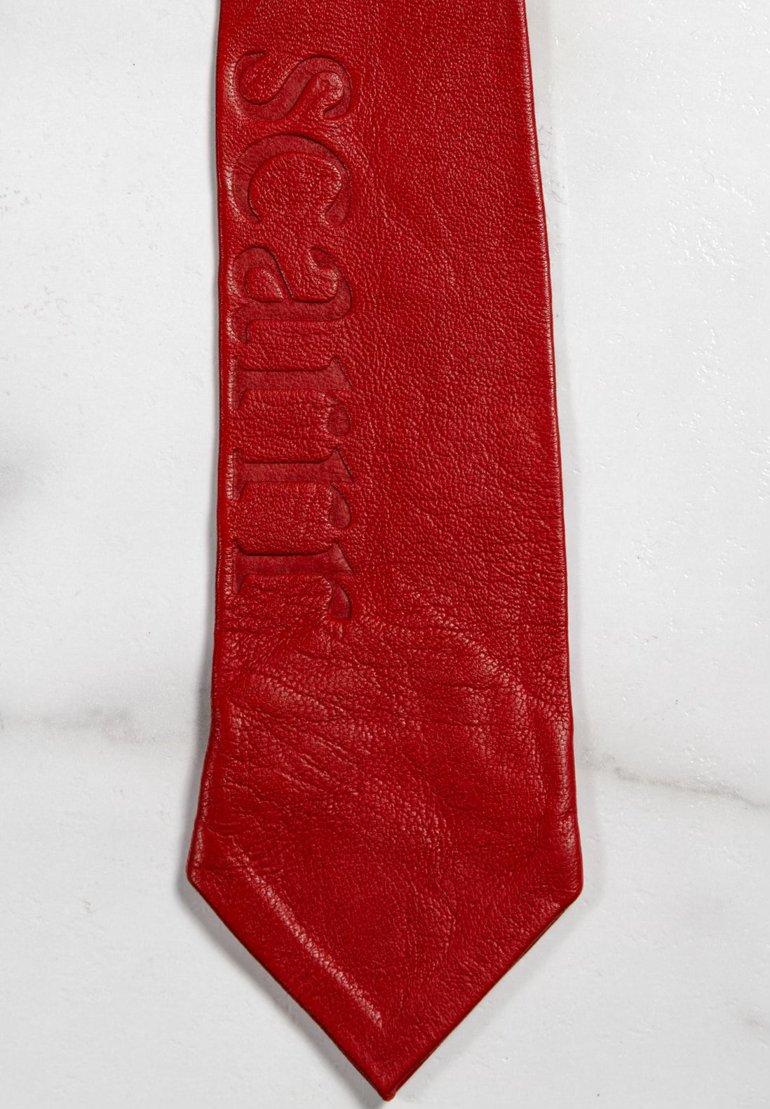 Handmade Leather Tie